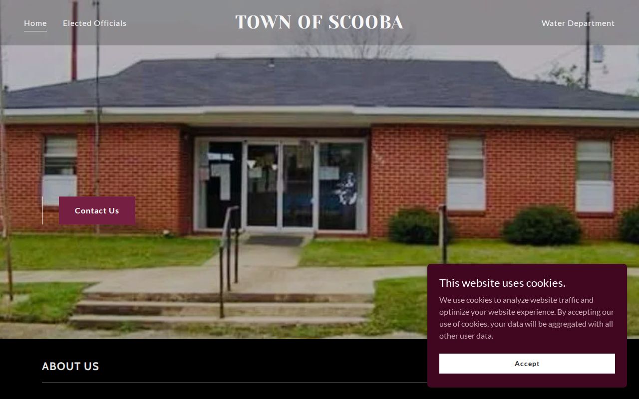 Scooba Town Hall municipal court information and scheduling notice